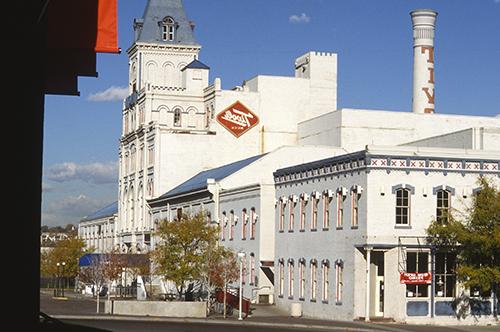 Tivoli Brewery painted white